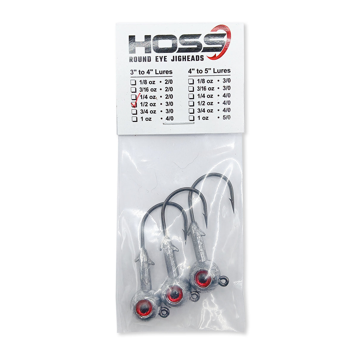 Hoss Round Eye Jighead